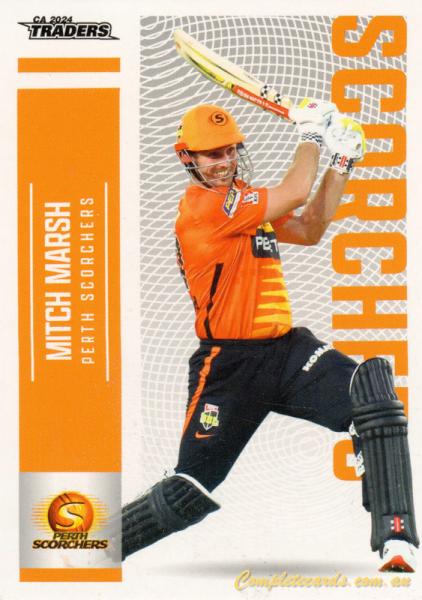 2024-25 Cricket Traders - Common - 119 - Mitch Marsh - Perth Scorchers