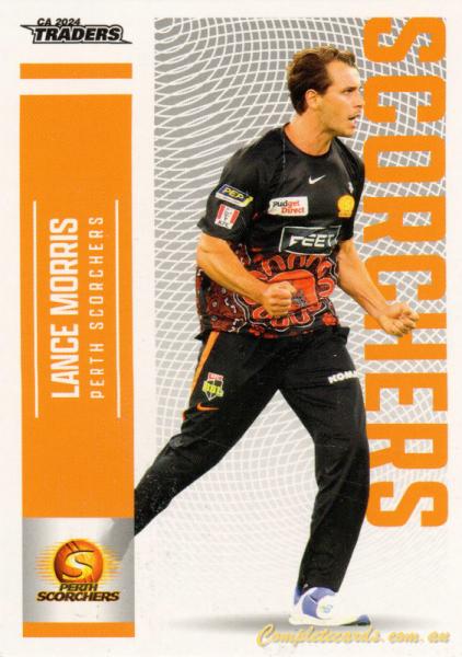 2024-25 Cricket Traders - Common - 120 - Lance Morris - Perth Scorchers