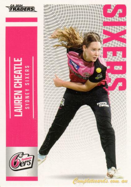 2024-25 Cricket Traders - Common - 135 - Lauren Cheatle - Sydney Sixers