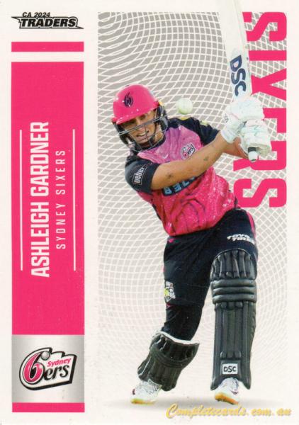 2024-25 Cricket Traders - Common - 136 - Ashleigh Gardner - Sydney Sixers