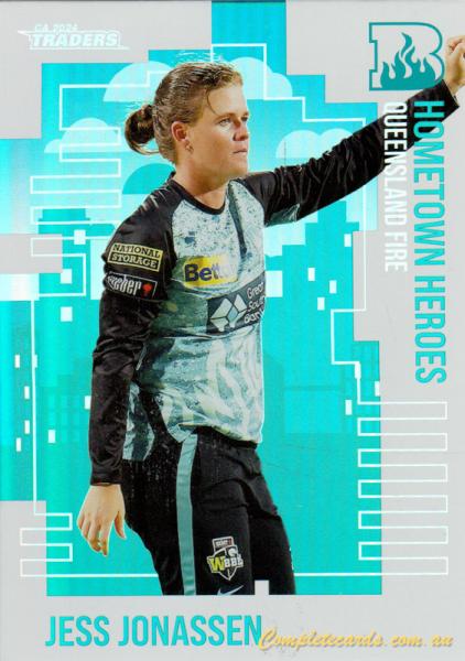 2024-25 Cricket Traders - Hometown Heroes - HH 08 - Jess Jonassen - Brisbane Heat