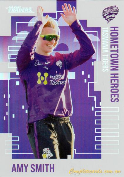 2024-25 Cricket Traders - Hometown Heroes - HH 11 - Amy Smith - Hobart Hurricanes