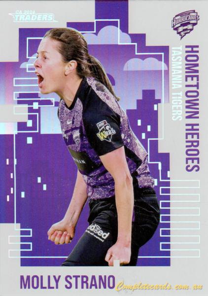 2024-25 Cricket Traders - Hometown Heroes - HH 12 - Molly Strano - Hobart Hurricanes