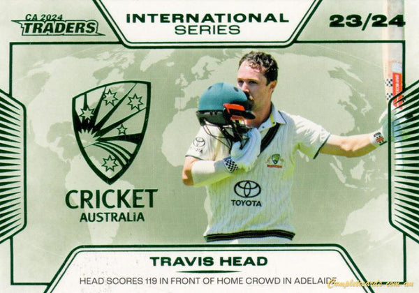 2024-25 Cricket Traders - International Series - IS 14 - Travis Head - Australia