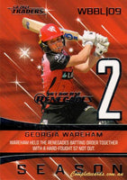 2024-25 Cricket Traders - Season To Remember - STR 10 - Georgia Wareham - Melbourne Renegades