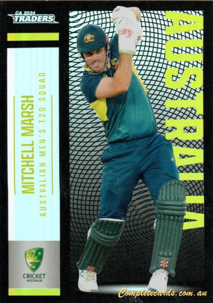 2024-25 Cricket Traders - Pearl Silver - P 023 - Mitchell Marsh - Australia Men's T20