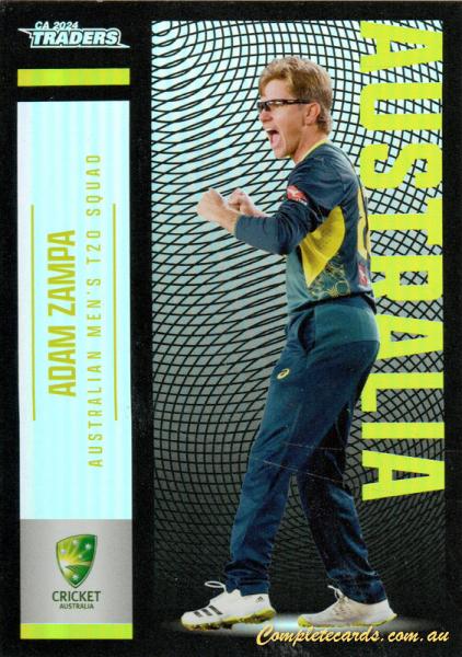 2024-25 Cricket Traders - Pearl Silver - P 027 - Adam Zampa - Australia Men's T20