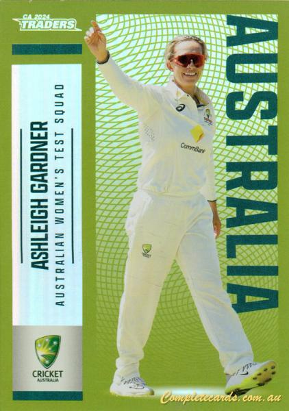 2024-25 Cricket Traders - Pearl Silver - P 029 - Ashleigh Gardner - Australia Women's Test