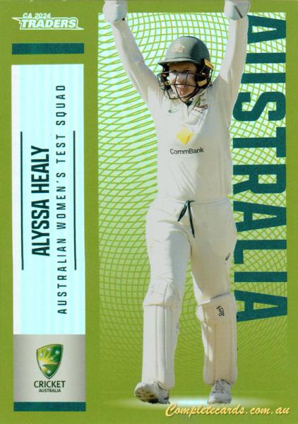 2024-25 Cricket Traders - Pearl Silver - P 030 - Alyssa Healy - Australia Women's Test