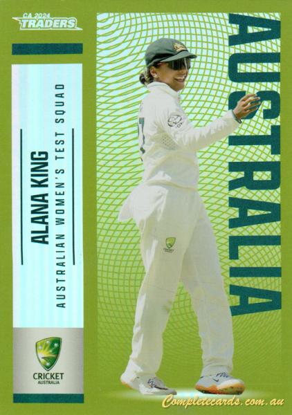 2024-25 Cricket Traders - Pearl Silver - P 031 - Alana King - Australia Women's Test