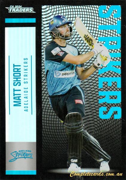 2024-25 Cricket Traders - Pearl Silver - P 061 - Matt Short - Adelaide Strikers