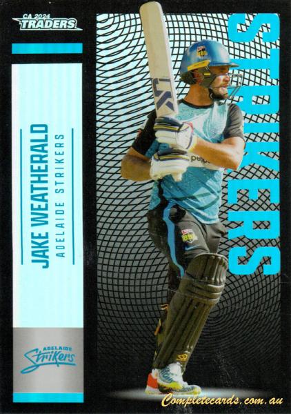 2024-25 Cricket Traders - Pearl Silver - P 062 - Jake Weatherald - Adelaide Strikers