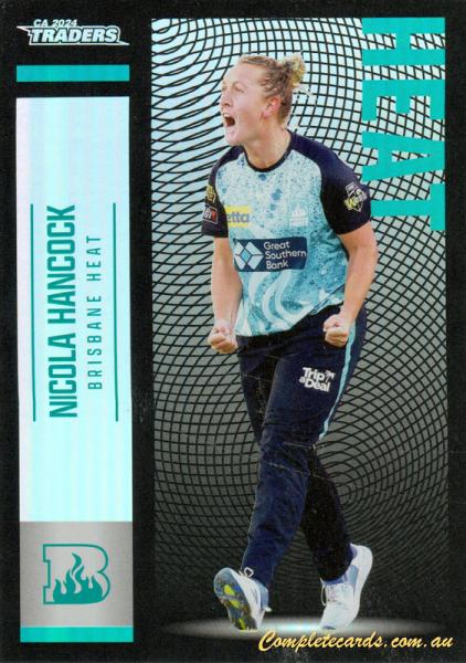 2024-25 Cricket Traders - Pearl Silver - P 075 - Nicola Hancock - Brisbane Heat