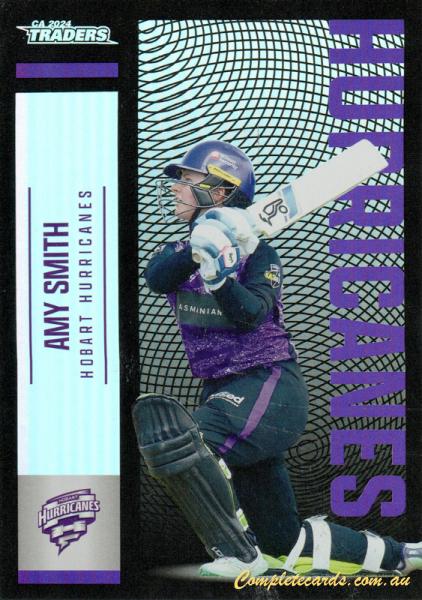 2024-25 Cricket Traders - Pearl Silver - P 088 - Amy Smith - Hobart Hurricanes