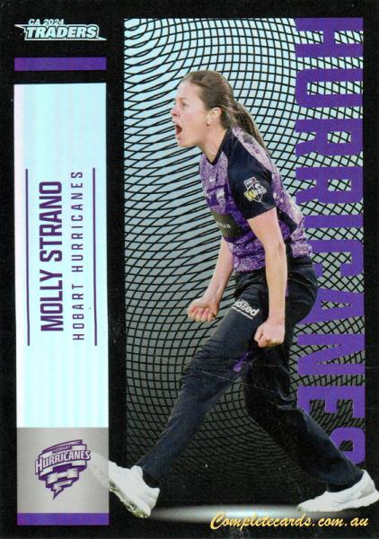 2024-25 Cricket Traders - Pearl Silver - P 089 - Molly Strano - Hobart Hurricanes