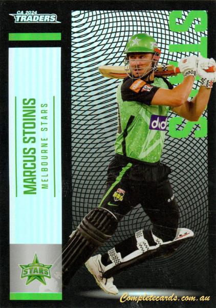 2024-25 Cricket Traders - Pearl Silver - P 109 - Marcus Stoinis - Melbourne Stars
