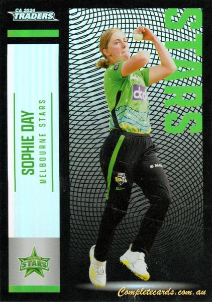 2024-25 Cricket Traders - Pearl Silver - P 111 - Sophie Day - Melbourne Stars