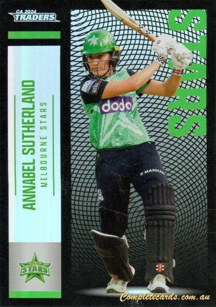 2024-25 Cricket Traders - Pearl Silver - P 114 - Annabel Sutherland - Melbourne Stars