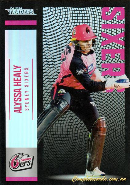 2024-25 Cricket Traders - Pearl Silver - P 137 - Alyssa Healy - Sydney Sixers