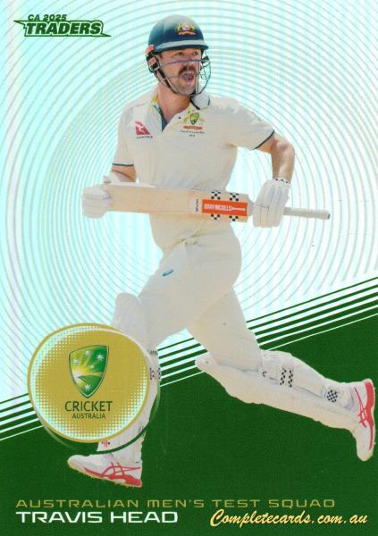 2025-26 Cricket Traders - Silver - S 004 - Travis Head - Australia Men's Test