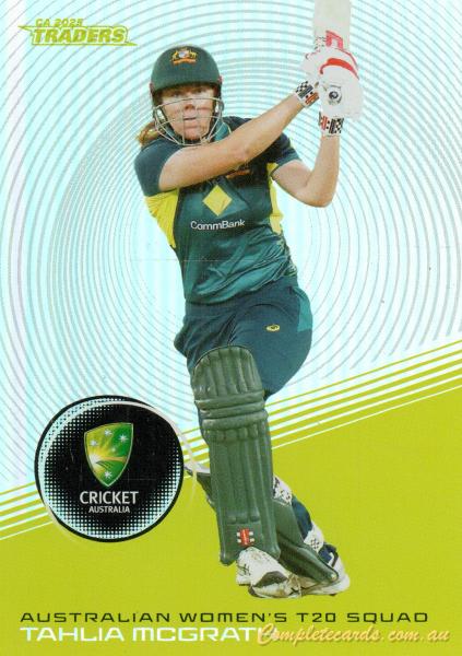 2025-26 Cricket Traders - Silver - S 051 - Tahlia Mcgrath - Australia Women's T20