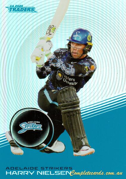 2025-26 Cricket Traders - Silver - S 057 - Harry Nelsen - Adelaide Strikers