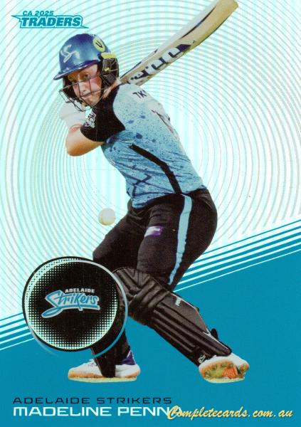 2025-26 Cricket Traders - Silver - S 064 - Madeleine Penna - Adelaide Strikers