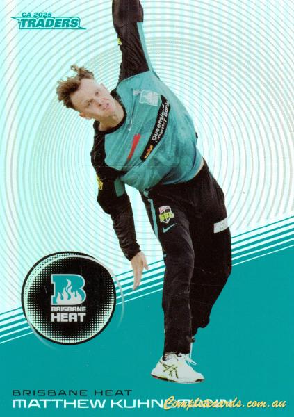 2025-26 Cricket Traders - Silver - S 070 - Matthew Kuhnemann - Brisbane Heat