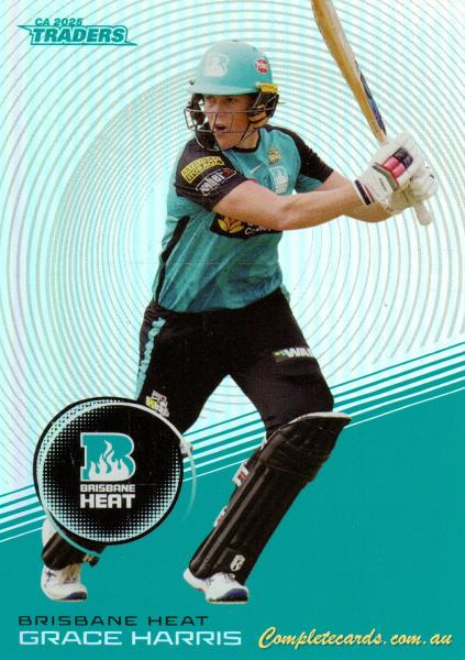 2025-26 Cricket Traders - Silver - S 076 - Grace Harris - Brisbane Heat