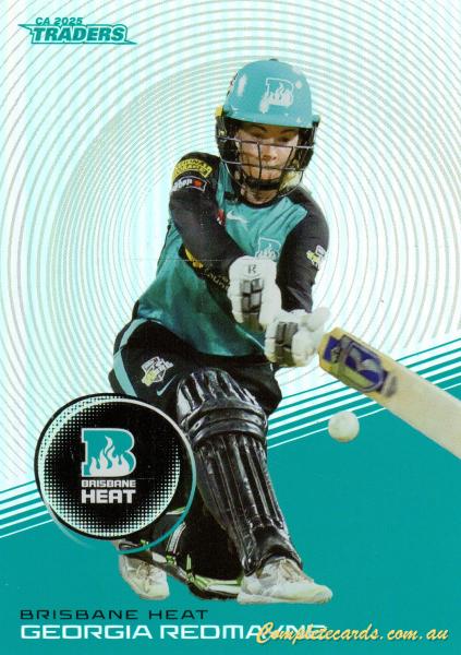 2025-26 Cricket Traders - Silver - S 078 - Georgia Redmayne - Brisbane Heat