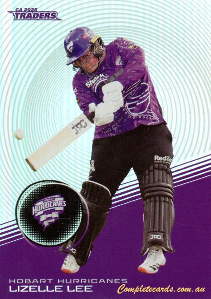 2025-26 Cricket Traders - Silver - S 088 - Lizelle Lee - Hobart Hurricanes