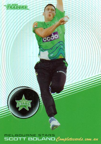 2025-26 Cricket Traders - Silver - S 103 - Scott Boland - Melbourne Stars