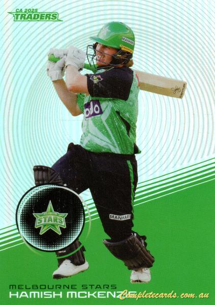 2025-26 Cricket Traders - Silver - S 106 - Hamish Mckenzie - Melbourne Stars