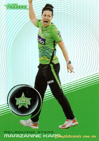 2025-26 Cricket Traders - Silver - S 111 - Marizanne Kapp - Melbourne Stars