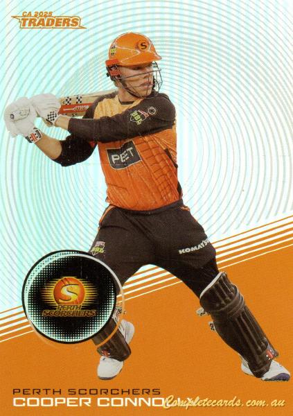 2025-26 Cricket Traders - Silver - S 116 - Cooper Connolly - Perth Scorchers