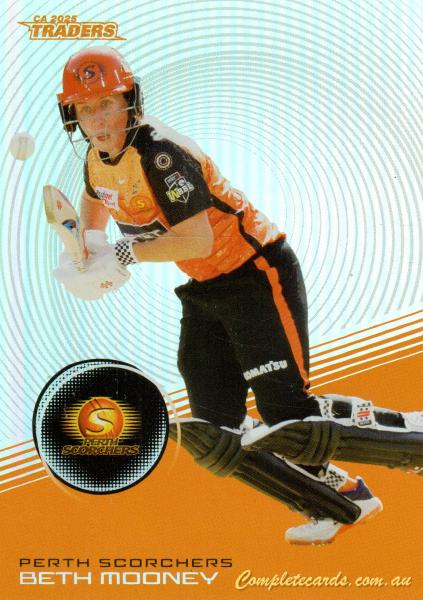 2025-26 Cricket Traders - Silver - S 126 - Beth Mooney - Perth Scorchers