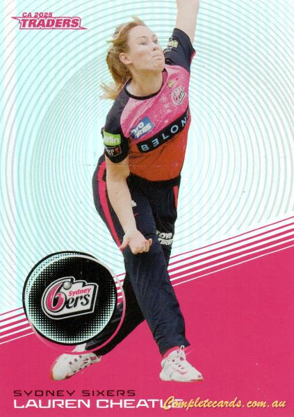 2025-26 Cricket Traders - Silver - S 135 - Lauren Cheatle - Sydney Sixers