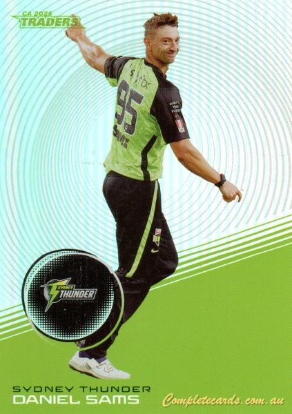2025-26 Cricket Traders - Silver - S 143 - Daniel Sams - Sydney Thunder