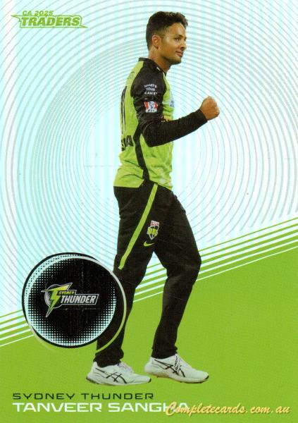 2025-26 Cricket Traders - Silver - S 144 - Tanveer Sangha - Sydney Thunder