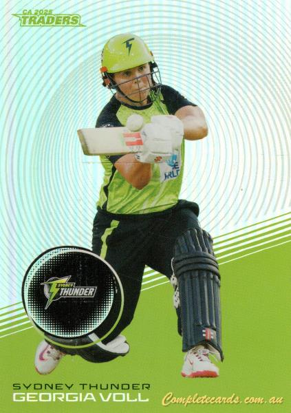 2025-26 Cricket Traders - Silver - S 149 - Georgia Voll - Sydney Thunder