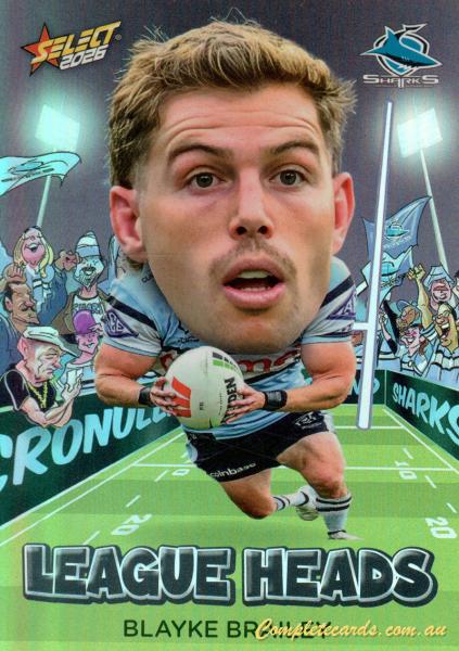 2026 NRL Select League Heroes - League Heads - LH25 - Blayke Brailey ...