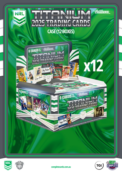 2025 NRL Traders - Case (12 Boxes)