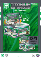 2025 NRL Traders - Case (12 Boxes) + Priority Box