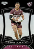 2023 NRL Elite Silver Special - P060 - Haumole Olakau’atu - Manly-Warringah Sea Eagles