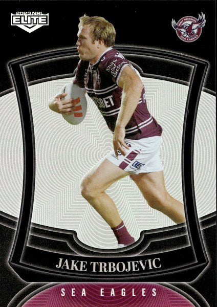 2023 NRL Elite Silver Special - P062 - Jake Trbojevic - Manly-Warringah Sea Eagles