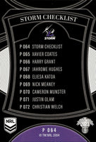 2023 NRL Elite Silver Special - P064 - Melbourne Storm Checklist - Melbourne Storm