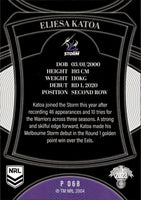 2023 NRL Elite Silver Special - P068 - Eliesa Katoa - Melbourne Storm