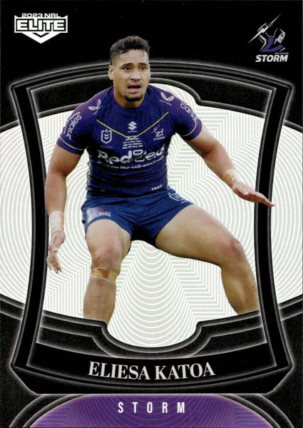 2023 NRL Elite Silver Special - P068 - Eliesa Katoa - Melbourne Storm