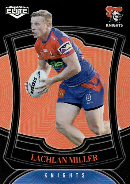 2023 NRL Elite Silver Special - P077 - Lachlan Miller - Newcastle Knights