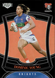 2023 NRL Elite Silver Special - P081 - Dominic Young - Newcastle Knights